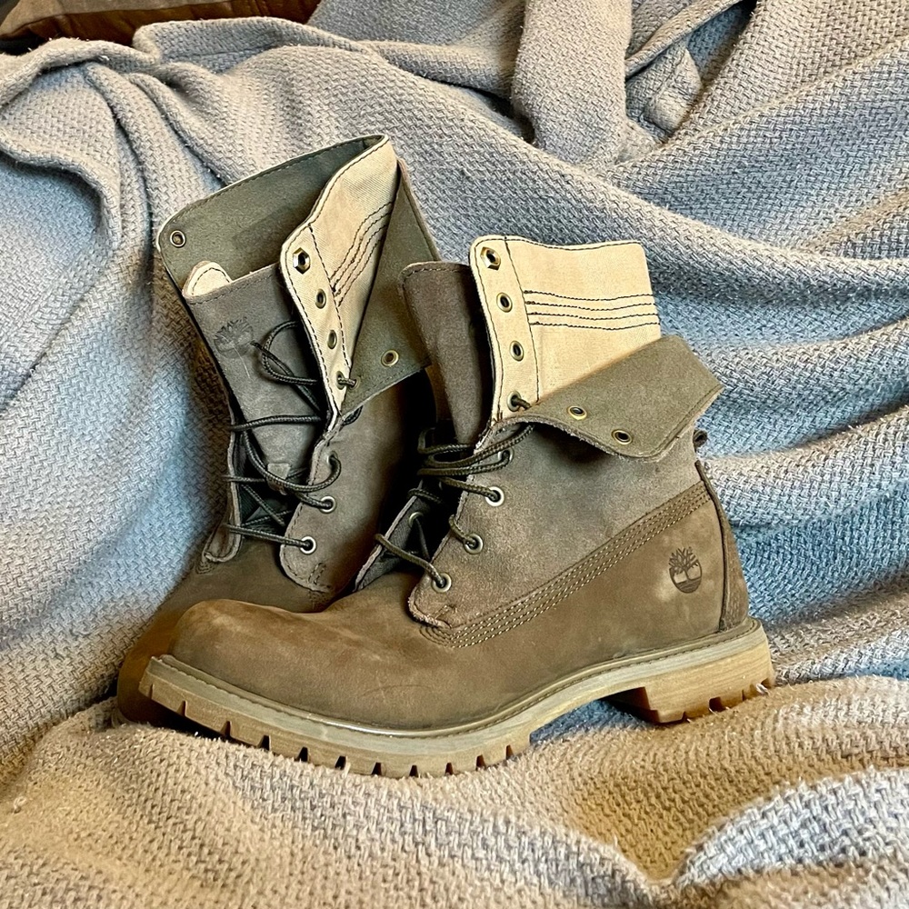 Timberland® Authentics Double Fold-Down Boots Brown/Tan